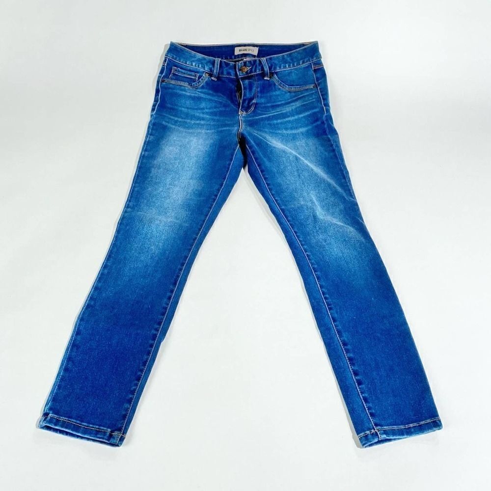 Blue spice stretch denim jean